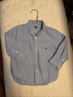 GAP Light Blue Oxford Button-Down Shirt